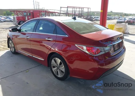 2015 Hyundai Sonata Hybrid Limited z USA, uszkodzony, nr VIN KMHEC4A42FA135534